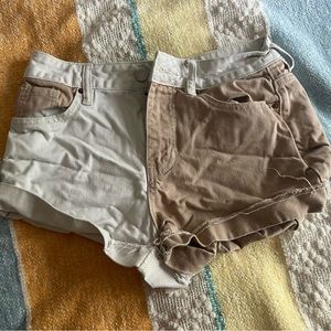 Pacsun multi colored shorts